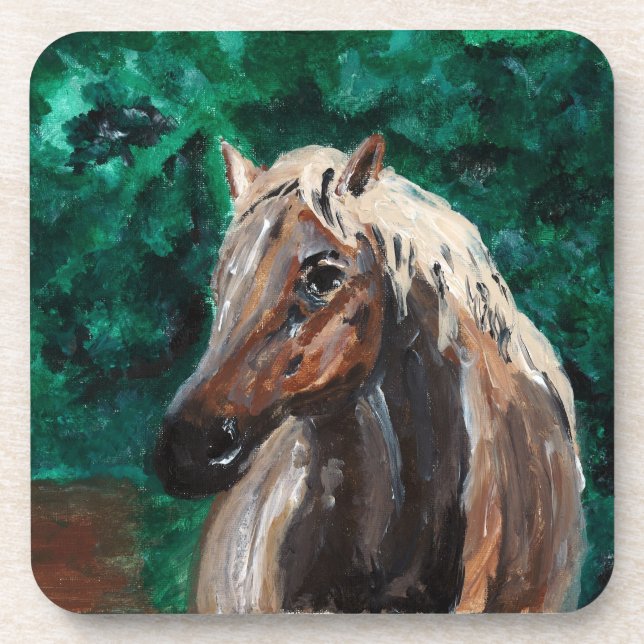 Posavasos Verano en el práctico de costa de Saratoga (Frente)