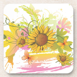 Posavasos Verano Floral 1A