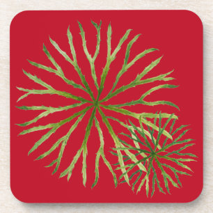 Posavasos Verano indio sobre un juego de montaña rusa (M)