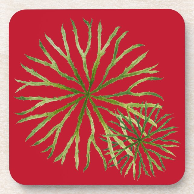 Posavasos Verano indio sobre un juego de montaña rusa (M) (Frente)