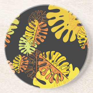Posavasos Verano Tropical Sale Diseño de Vintage