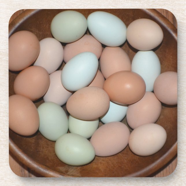 Posavasos Verdadera Pascua de Huevo de Pascua (Frente)