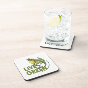 Posavasos Verde vivo