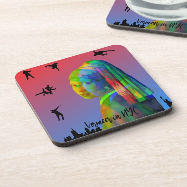 Posavasos Vermeer en Nueva York (Lado Izquierdo)