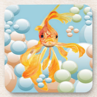 Posavasos VerMillón De Peces De Oro En El Agua Pastel De Bur