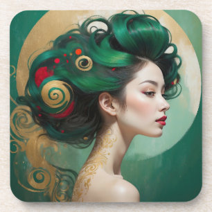 Posavasos "Vesendra" - Belleza esculpida, musa eterna