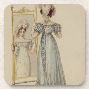 Posavasos Vestido de corte, placa de moda de Reposi de