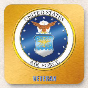 Posavasos Veteranos de la Fuerza Aérea de EE.UU.