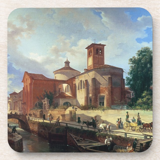 Posavasos Vía Fatabene Fratelli, Milano, 1830 (Frente)