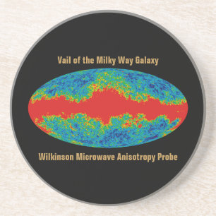 Posavasos Vía Láctea Velo De Galaxia Sobre Universo WMAP