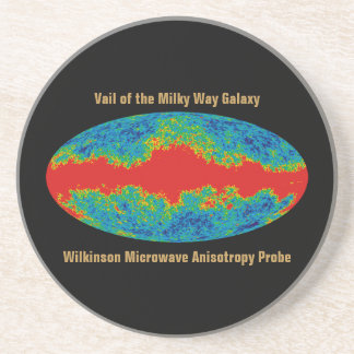 Posavasos Vía Láctea Velo De Galaxia Sobre Universo WMAP