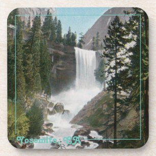 Posavasos Viajando al pasado Cataratas Vernal Yosemite