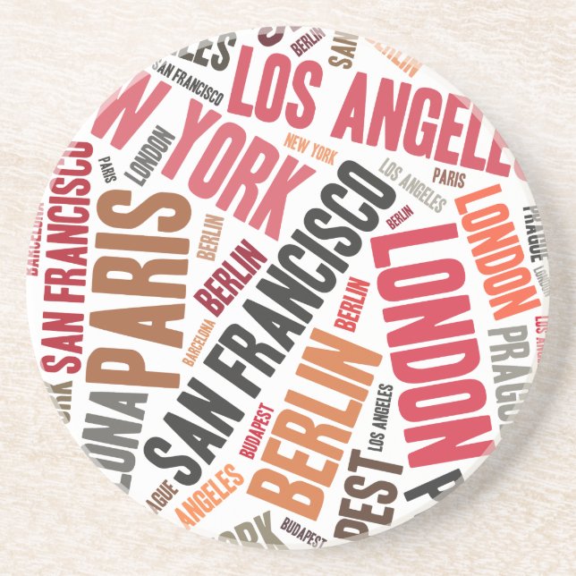 Posavasos Viajar con amor (Frente)