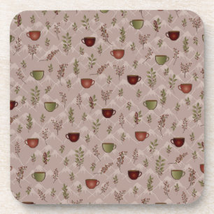 Posavasos Viaje de Café de Invierno