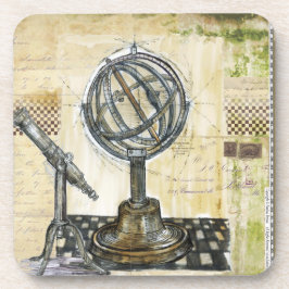 Posavasos "Viaje del alma", práctico de costa de 5 plásticos