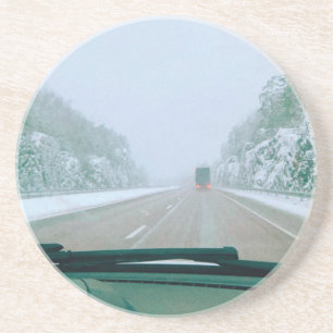 Posavasos Viaje nevado por Suecia
