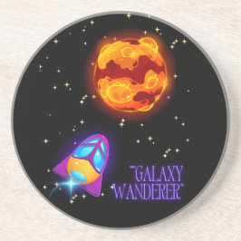 Posavasos Viajero de la Galaxia Taza aislada