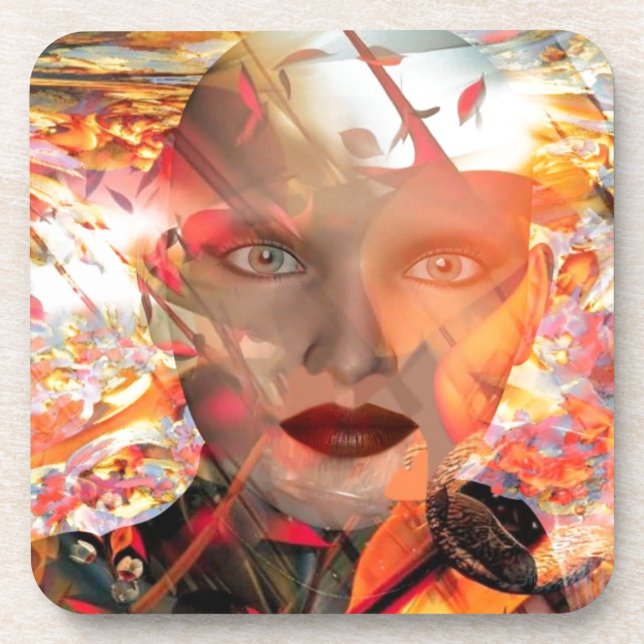 Posavasos Viajero de la mente (Frente)