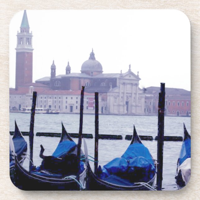 Posavasos Viajes a Venecia Italia (Frente)
