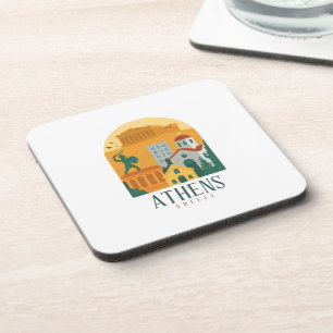 Posavasos Viajes Vintage Atenas Greece - Parthenon