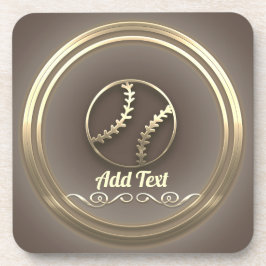 Posavasos Vibe de temporada de vacaciones de oro