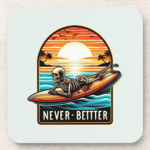 Posavasos Vibes de verano de Skeleton - Nunca mejor