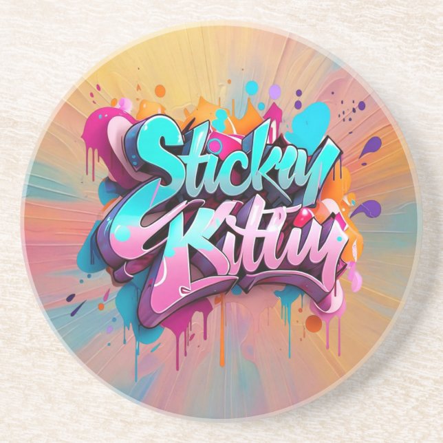 Posavasos "Vibes urbanas dramáticas" (Frente)