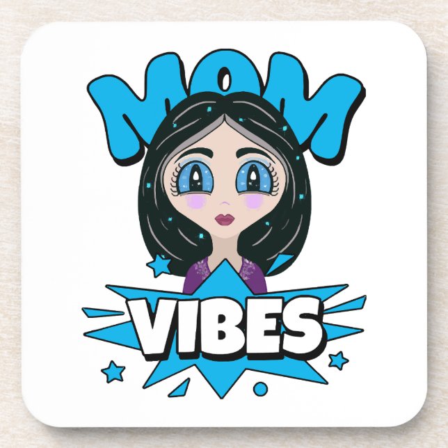 Posavasos Vibraciones de Mamá (Frente)