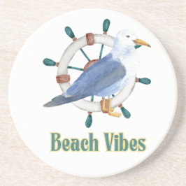 Posavasos vibraciones de playa