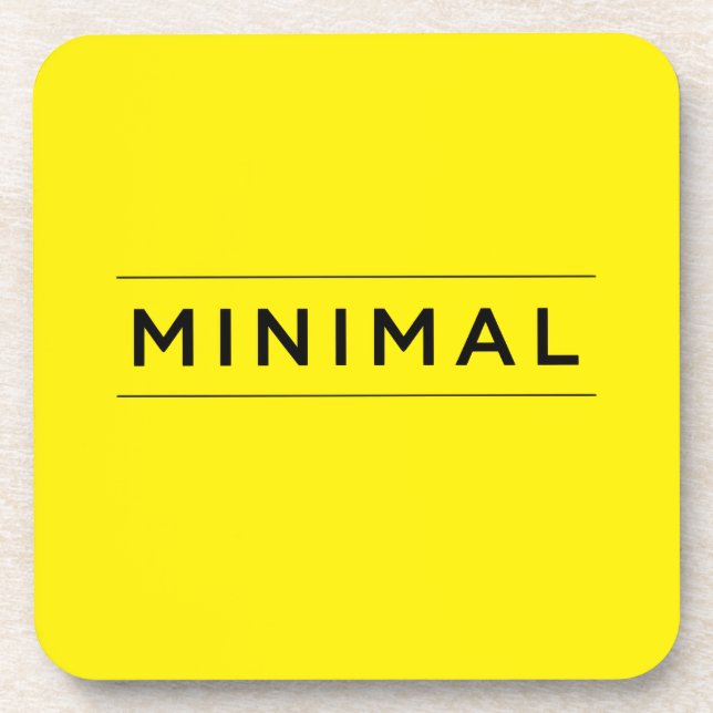 Posavasos Vibraciones Mínimas (Frente)
