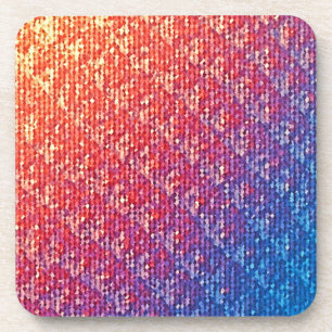 Posavasos Vibrante Esparkle de mosaico emocional