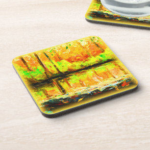 Posavasos "Vibrante Selva Swamp" Cuesta Pintura. ¡Hazte con