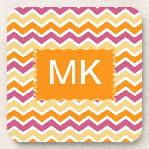 Posavasos Vibrante ZigZag tribal