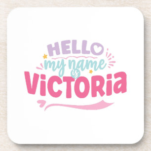 Posavasos Victoria - mi nombre es Victoria