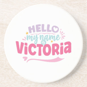 Posavasos Victoria - mi nombre es Victoria