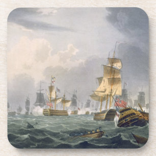 Posavasos Victory de señor Howe, el 1 de junio de 1794,