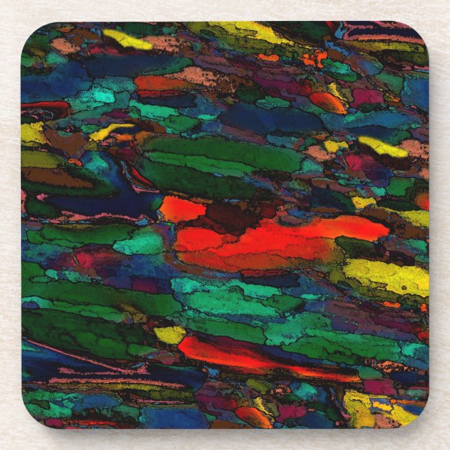 Posavasos Vida de la ciudad ~ Astras / 6 Set de brillo alto (Frente)