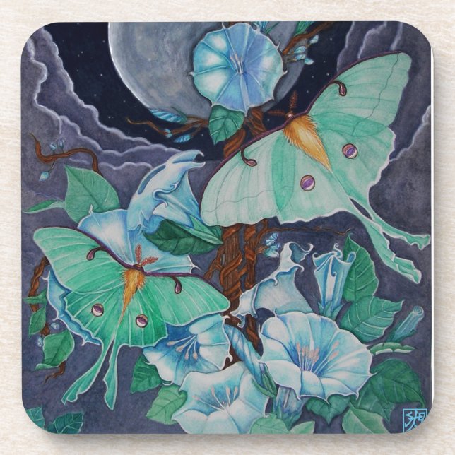 Posavasos Vida de la luna (Frente)