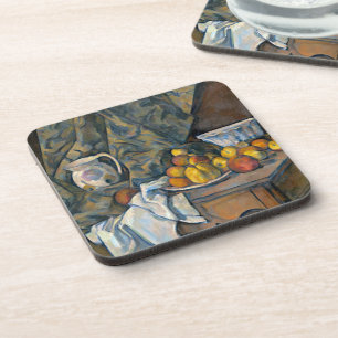 Posavasos Vida de Paul Cezanne el aún con las manzanas y
