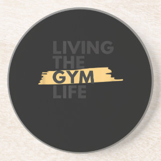Posavasos Vida del gimnasio vivo de Lifestyle