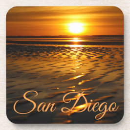 Posavasos vida en una playa