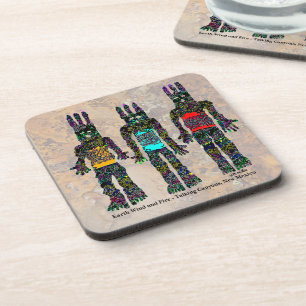 Posavasos Viento y fuego de la tierra