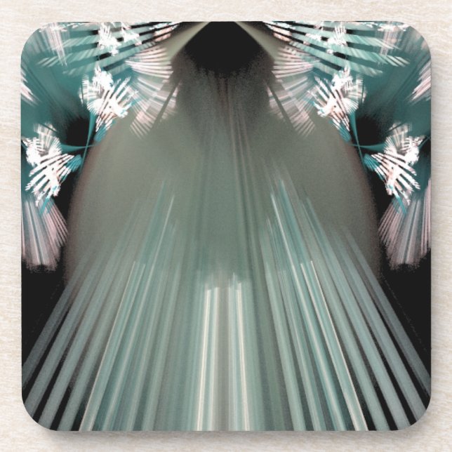 Posavasos Vigas radiantes de la parte superior del conjunto  (Frente)