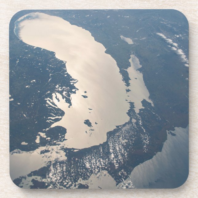 Posavasos Vigas Sunglint frente al lago Michigan (Frente)