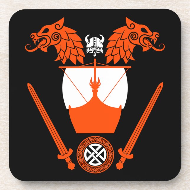 Posavasos Viking Norsemen (Frente)