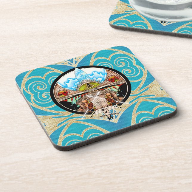 Posavasos Villa Tiki (Lado Izquierdo)