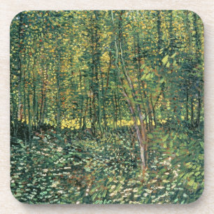Posavasos Vincent van Gogh Árboles y subcrecimiento, 1887
