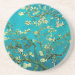 Posavasos Vincent Van Gogh Blossoming Almond Tree Floral Art<br><div class="desc">Vincent Van Gogh Blossoming Almond Tree Vintage Floral Art Blossoming Almond Tree es un cuadro de 1890 del artista holandés post-impresionista Vincent van Gogh. Almond Blossoms es un grupo de varios cuadros de 1888 y 1890 de Vincent van Gogh en Arles y Saint-Rémy, al sur de Francia, de almendros florecientes....</div>