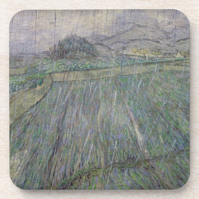 Posavasos Vincent van Gogh el | la tempestad de truenos (Frente)