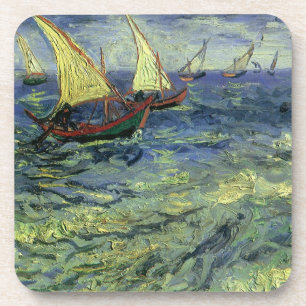 Posavasos Vincent van Gogh - El paisaje marino de Saintes Ma